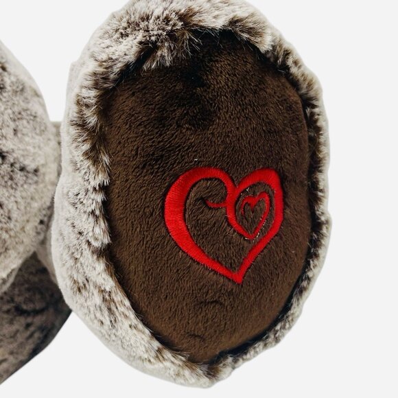 2017 Aurora World Red Ribbon Frosted Teddy Bear Plush Red Heart Love Valentine - Picture 10 of 16